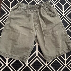 Elastic Waistband Shorts with Drawstring
